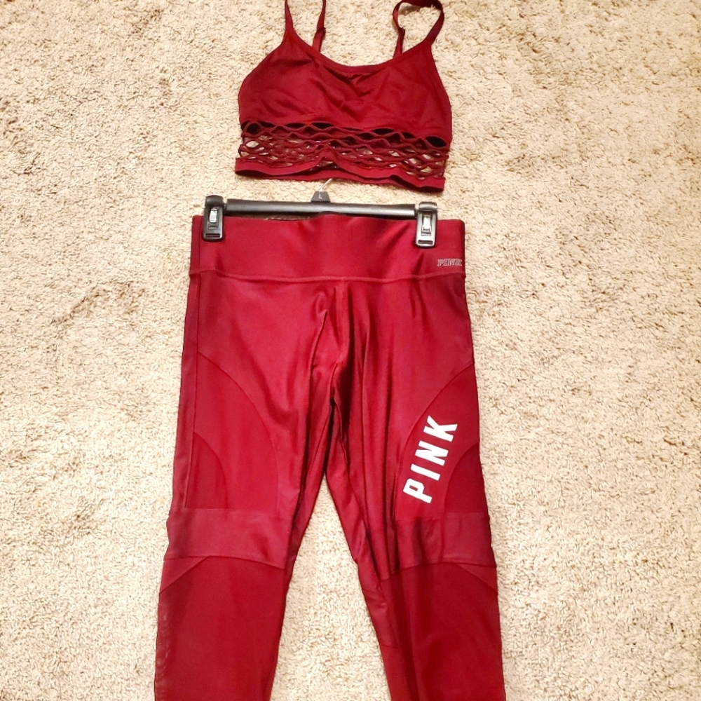 VS Pink sport outfit